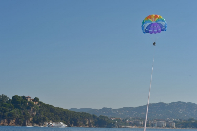 Vuelo en parasailing