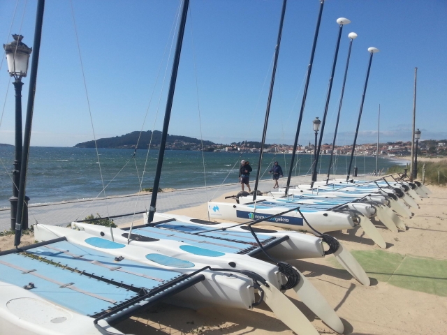 Flota de catamaranes