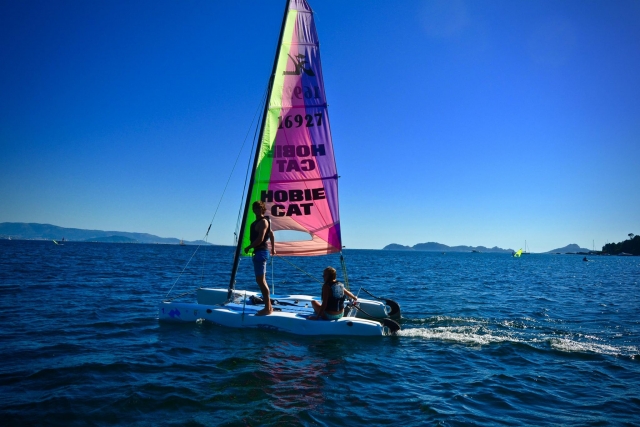 Navegando a vela