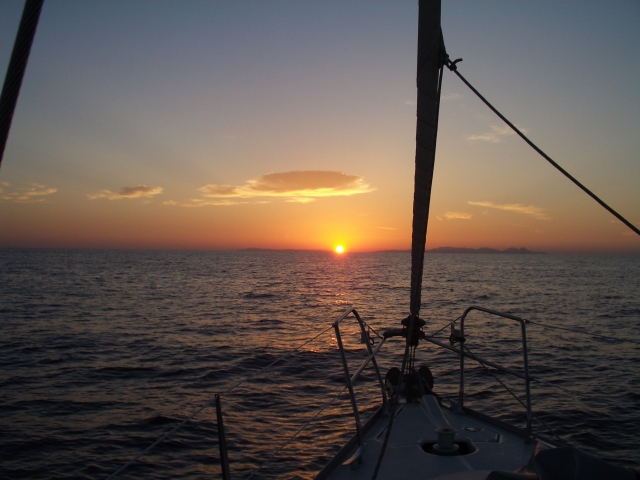 Navegando en el caribe