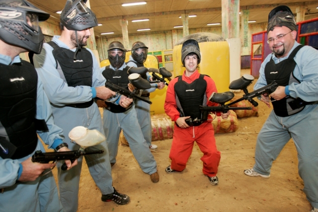 Ven a probar el paintball