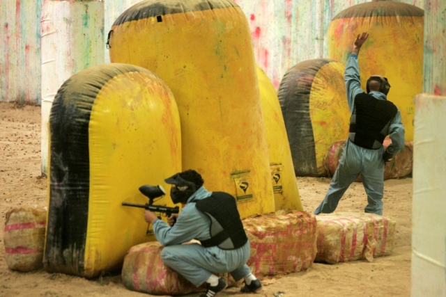 Paintball indoor