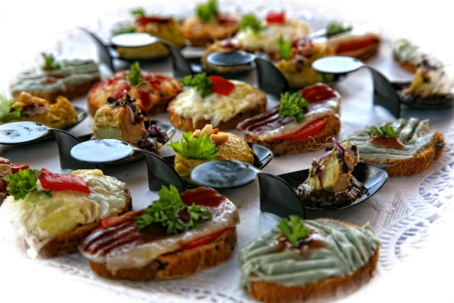 Tapas para la comida