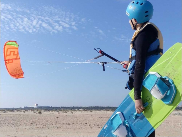 Curso de kite en Huelva