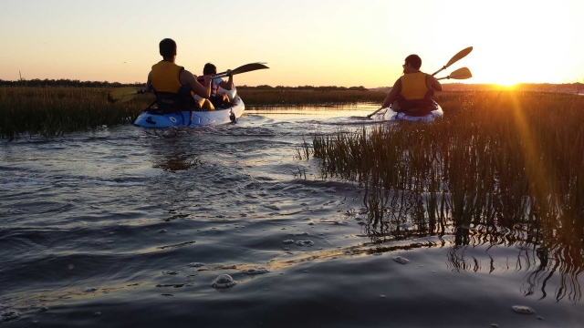 Huelva en kayak