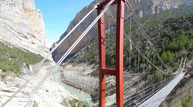  Seguer-Hängebrücke 
