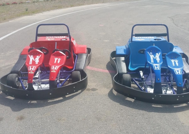  Zweisitzer-Karts für Erwachsene und Minderjährige 