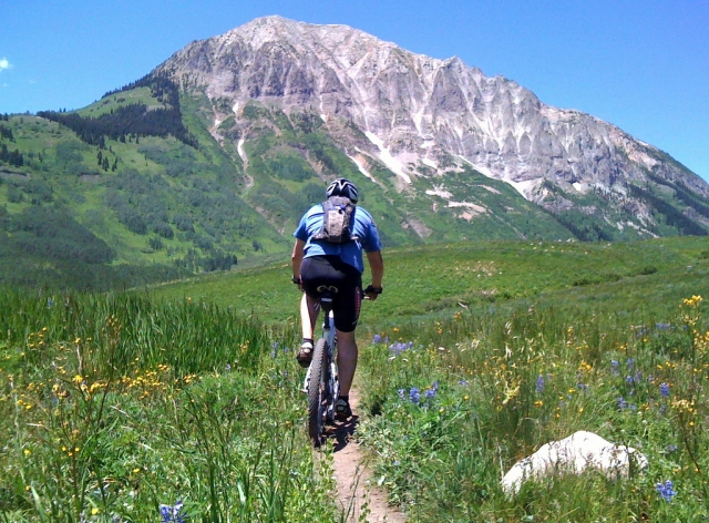  Pedalare verso la vetta 