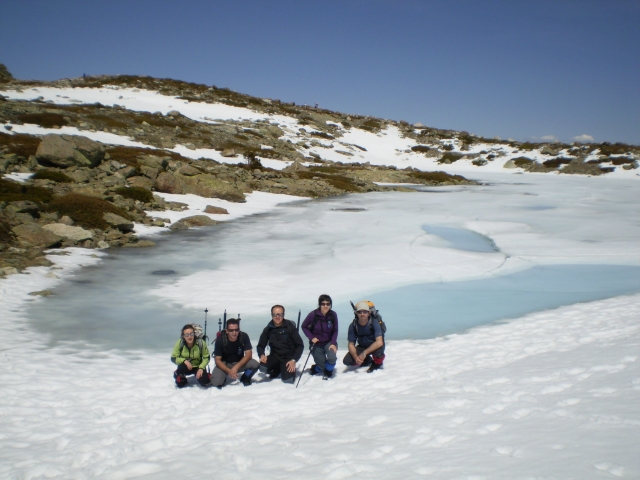 En las lagunas de Peñalara