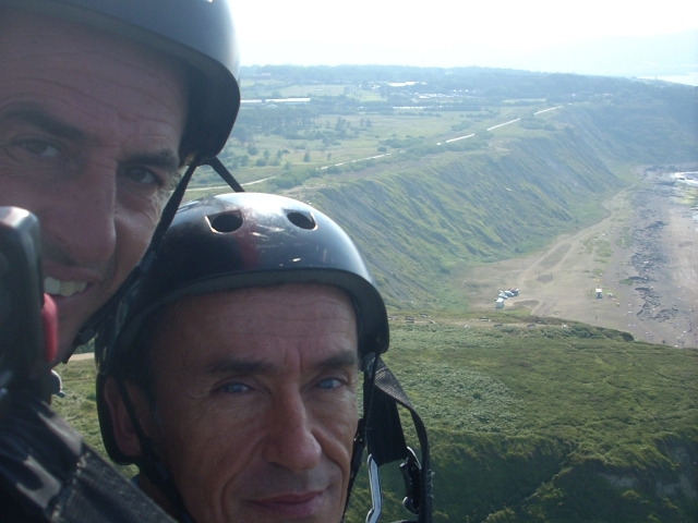 Sobrevolando los montes