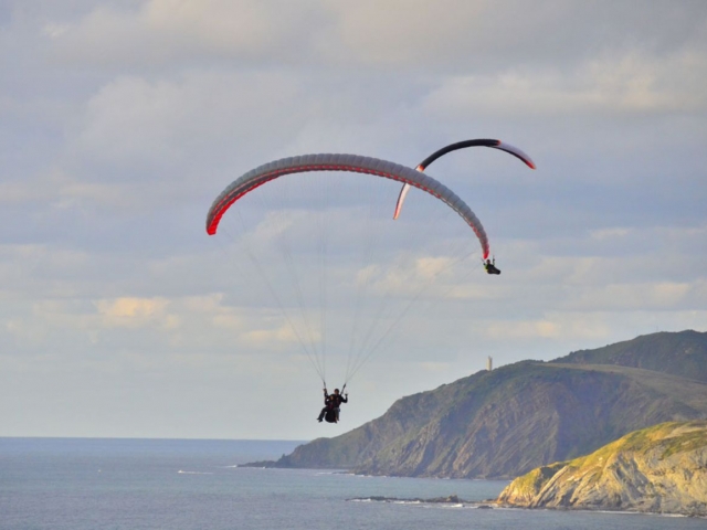 Parapente tándem seguido de individual