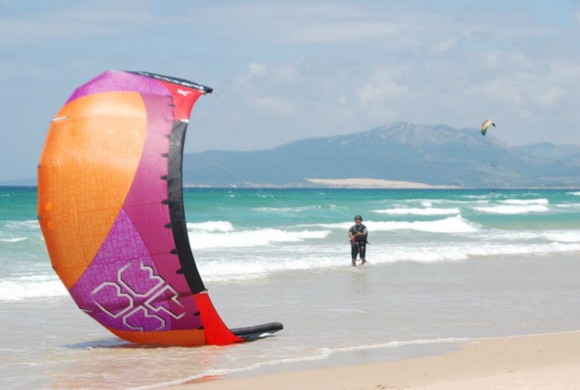 Magníficas condiciones de sol y viento