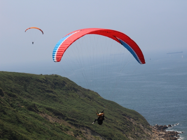 Volar en parapente Vizcaya