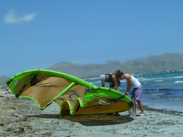  Preparare il kite 