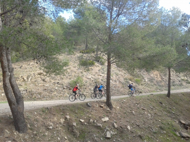 Pedaleando por los senderos de Malaga