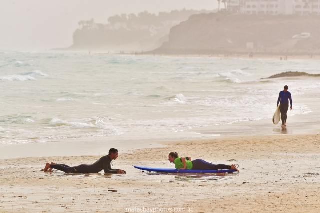Fuerteventura surf course 