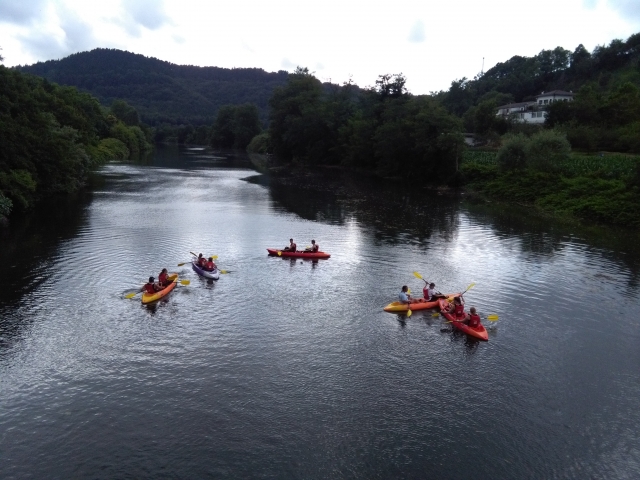 kayak en Oria