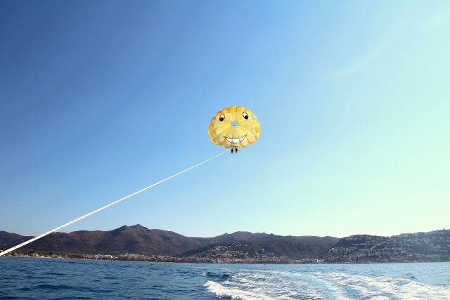  parasailing on the costa brava 