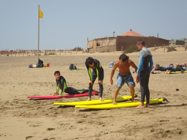  pronti per andare in acqua 