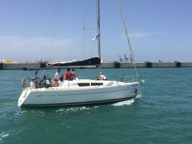  Eines der Boote