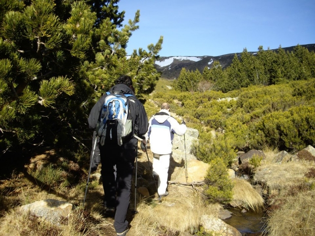  Towards the top of the Soria mountains