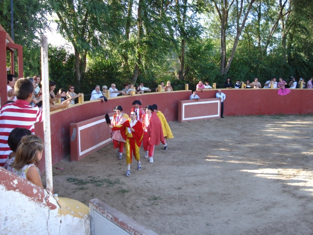 Disfrazados de toreros