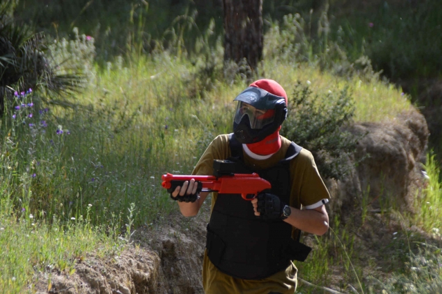 Batalla de paintball