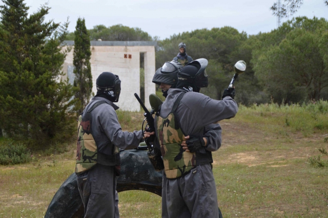 Actividad de paintball