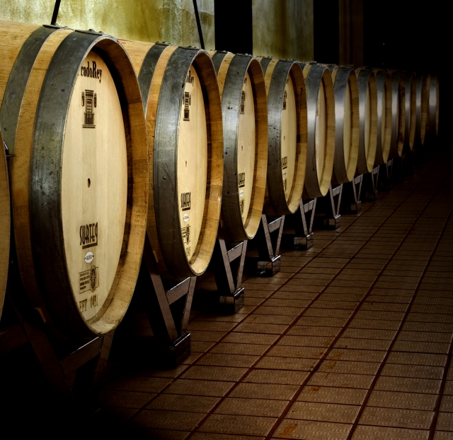 Barricas de roble europeo