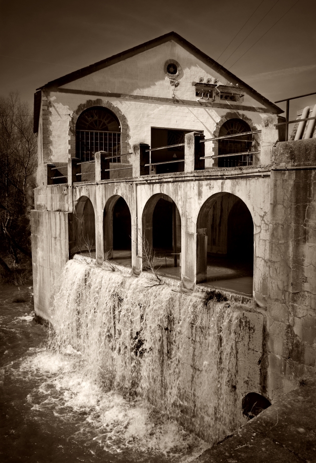 Presa hidroelectrica de Real Sitio de Ventosilla