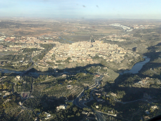  Toledo aus der Luft 