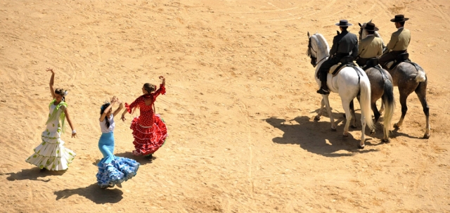 Bailando con los caballos