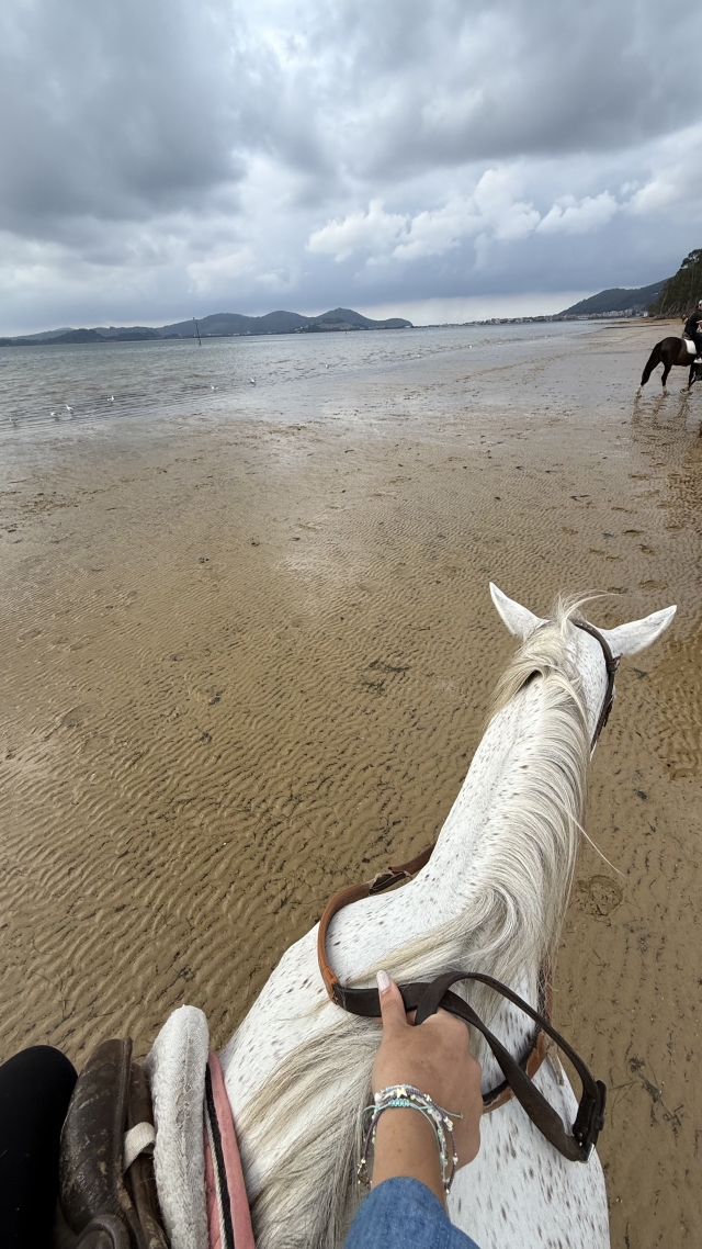 Opinión de Leonor sobre Paseo a caballo por bosque y playa Regatón 90 min
