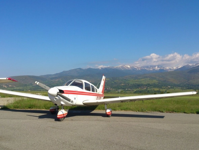 Aereo dell'aeroclub di Lleida 