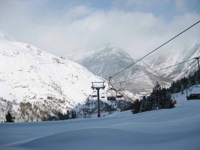 Pistas para hacer snowboard en Tavascan