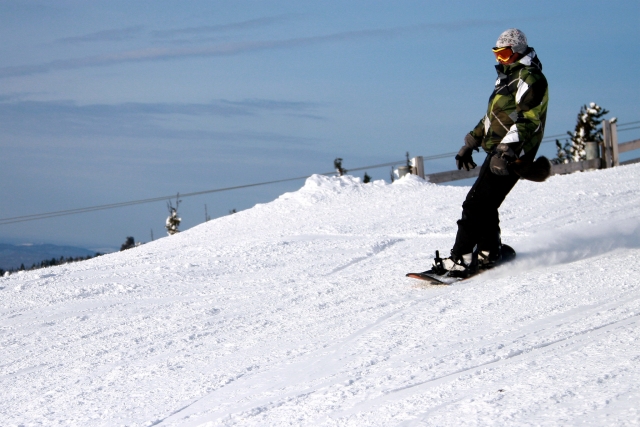 Snowboard en el Pleta del Prat