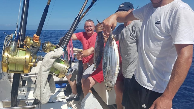 divertido dia de pesca 