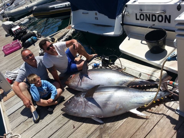  Recompensa após a viagem de pesca 