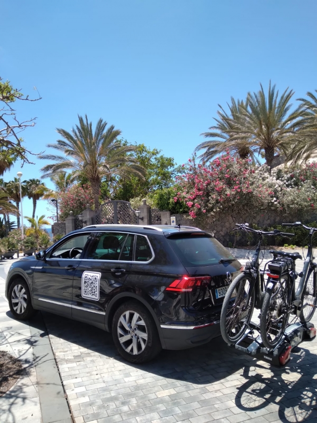 Servicio de reparto en bicicleta eléctrica