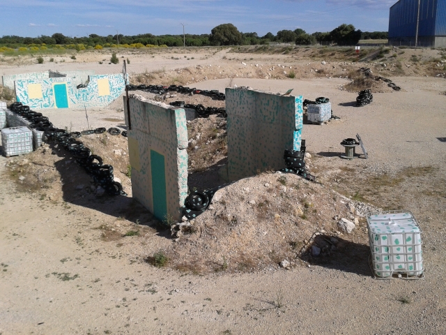  Airsoft, campo de jogo de paintball 