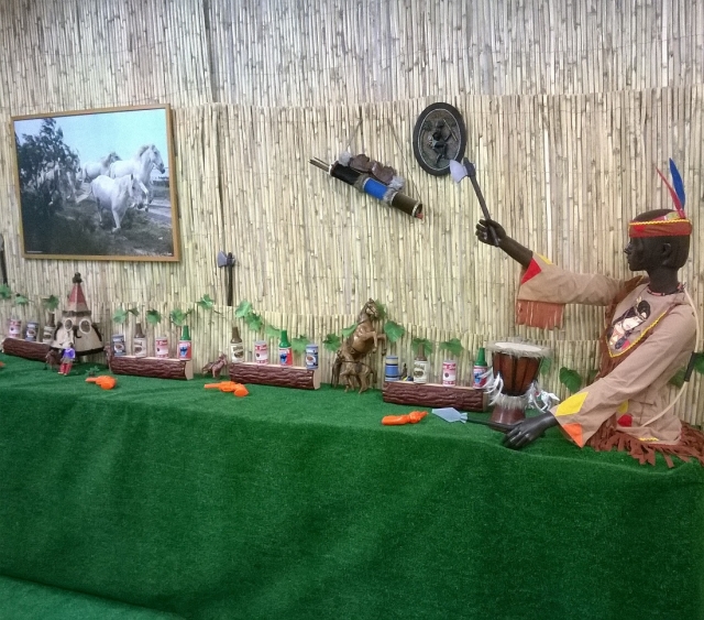 Zona de indios con juegos