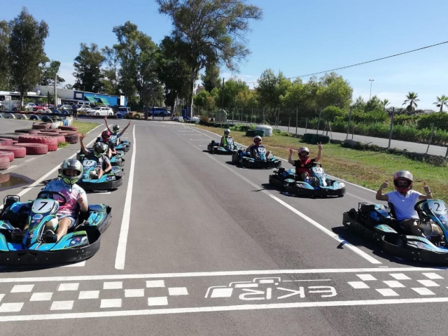 Karting con amigos