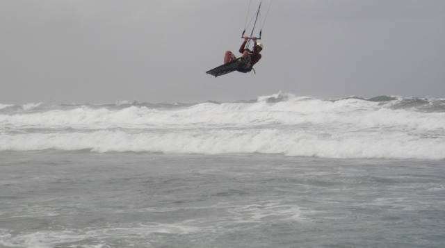 Disfruta de la practica del kitesurf
