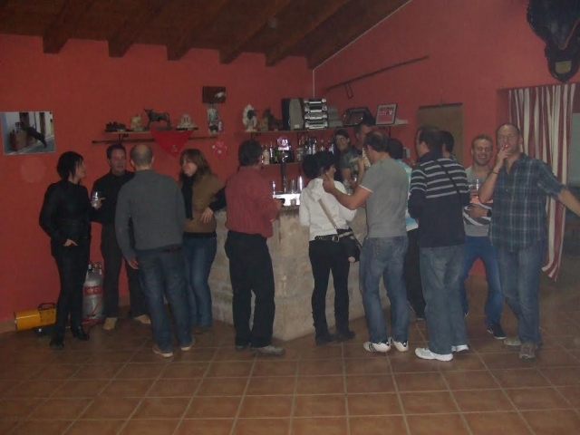 Grupo en la barra