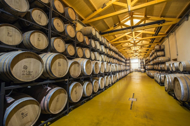 Cubas con la cosecha