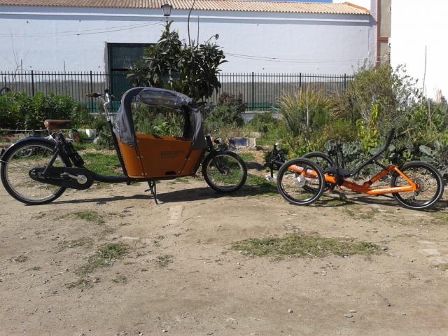  Bicicleta reclinada em Sevilha 