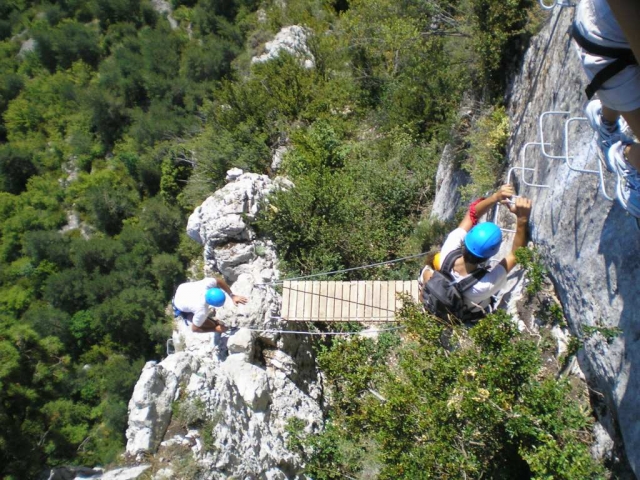  Heart-stopping height in Roques den Palomar 