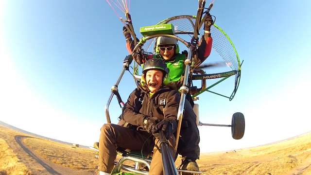 Vuelo con Paramotor