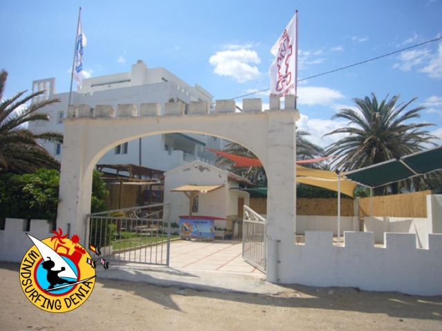 Entrada a pie de playa
