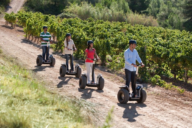 Ruta en segway por nuestros viñedos